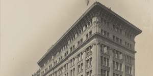 The opening day of the Commonwealth Bank of Australia in Martin Place,Sydney,on August 22,1916. The bank was opened by then prime minister Billy Hughes.