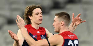 Ben Brown and Tom McDonald might no longer both fit in Melbourne’s best side.