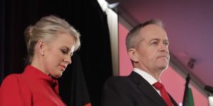 "I wish we could have done it for Bob":Bill Shorten gives his concession speech. 