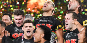 ‘Everyone’s hearts sunk’:The moment that could have derailed Penrith’s title charge