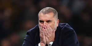 Tottenham manager Ange Postecoglou has tasted defeat for the first time in his Spurs tenure.