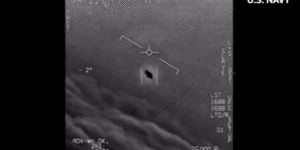 Video declassified by the US military of a 2004 encounter near San Diego between two Navy F/A-18F fighter jets and an unknown object.