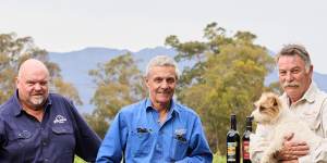 Winemakers Shane Goninon (Mountainside Wines),Tom Guthrie (Grampians Estate) and Simon Clayfield (Clayfield Wines) urge visitors to return to the region.