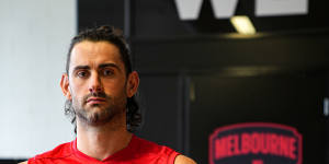 Brodie Grundy has made the off-season switch from Collingwood to Melbourne.