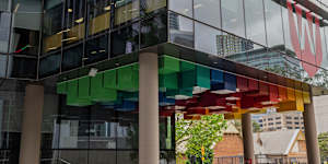 Western Sydney University campus,Parramatta.