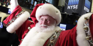 The Santa Claus rally has arrived early this year,with the S&P500 up almost 9 per cent in November.
