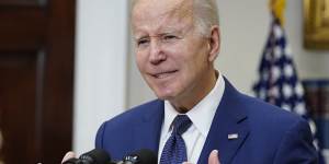 President Joe Biden speaks about the mass shooting at Robb Elementary School in Uvalde.