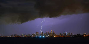 Thousands without power after wild storm batters Victoria