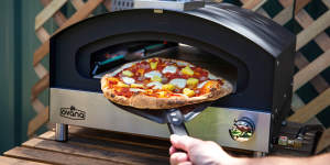 The Ovana portable pizza oven. 