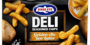 The golden ale beer battered chips from Birds Eye are elite.