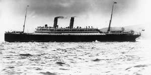 The Empress of Ireland in 1914.