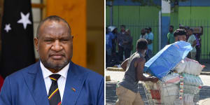 Queues for fuel as PNG declares state of emergency after deadly riots