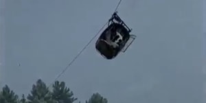 Seven children,one teacher rescued from dangling cable car in Pakistan