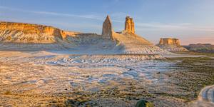 The Ustyurt Plateau.
