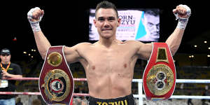 Tim Tszyu becomes his own man with breakout victory over Jeff Horn