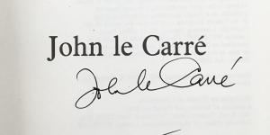 John le Carre adopted his new name after the success of The Spy Who Came in From the Cold.