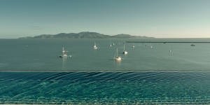 Ardo’s swimming pool boasts brilliant views out towards Magnetic Island.