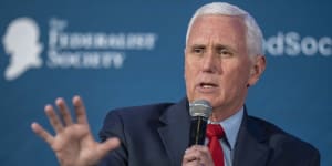 Former US vice president Mike Pence labelled the Trump indictment as a “very serious matter”.