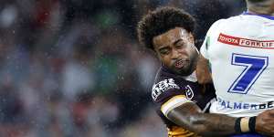 Ezra Mam’s kick pressure for the Brisbane Broncos against the Canberra Raiders was on show.