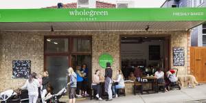 Wholegreen bakery and cafe in Sydney loves being able to tell coeliacs they can have anything on the shelf.