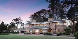 Coppins is the landmark Walter Burley Griffin-designed residence in Pymble on 5640 square metres.