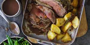 Adam Liaw recipe:Roast beef with Joe's gravy.