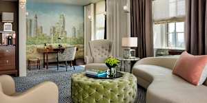 The Rosewood suite at the Carlyle hotel in New York cost more than $38,000 for a five-night stay.