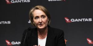 Vanessa Hudson will succeed Alan Joyce as the airline’s next chief executive,and will face a bill of almost $15 billion to renew the company’s ageing fleet. 