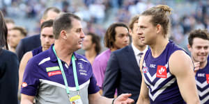 Fyfe says post-Lyon Freo must stop falling'off the cliff'