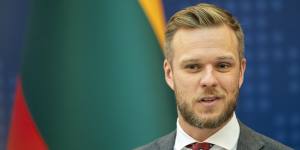 Lithuania’s Minister of Foreign Affairs Gabrielius Landsbergis says the country is considering its response.