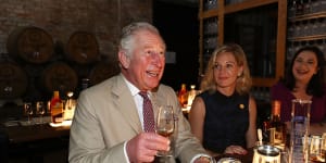 Prince Charles toasts Bundy,enjoys tipple of rum