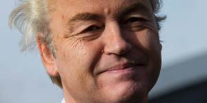 Firebrand Dutch anti Islam lawmaker Geert Wilders.