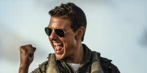Tom Cruise in Top Gun:Maverick.