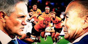 Joe Schmidt and Eddie Jones