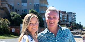 Off-the-plan buyers Paul and Susie Burgess in Cronulla.