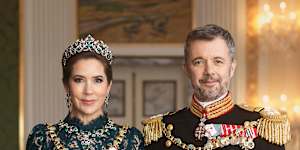 Australian-born Queen Mary and King Frederik of Denmark.
