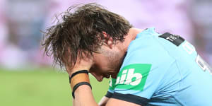 'We're all hurting':Emotional Crichton echoes NSW anguish after loss