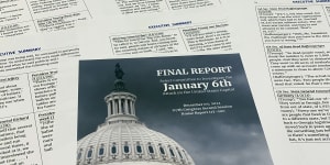 The final report released by the House select committee investigating the January 6,2021,attack on the US Capitol.