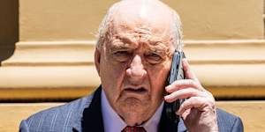 Former broadcaster Alan Jones.