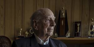 World War II veteran Bert Biggs will turn 100 in June.