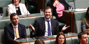 Labor MP Ed Husic was the first to be ejected. 
