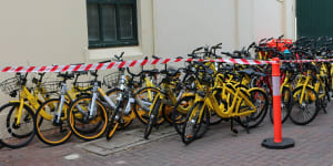 More than 60'broken'share bikes seized in Waverley Council swoop