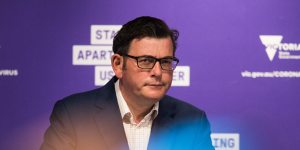 'We will get this job done':Premier Daniel Andrews on Monday.