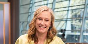 Leigh Sales says the student journalists featured on The Assembly are “genuinely curious. The person at the receiving end of the question understands that”.