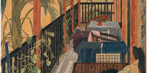 Cressida Campbell’s The Verandah from 1987 sold for $515,455.