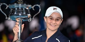 Ash Barty lifted the nation as she fought her way to becoming the first Australian to win the Australian Open in 44 years on Saturday night.