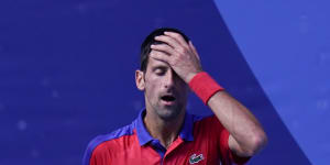 Tokyo has not been kind to Novak Djokovic. 