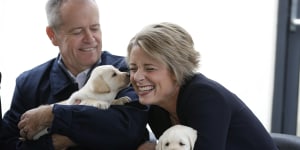 Former Labor leader Bill Shorten picked Kristina Keneally as his “bus captain” during the 2019 election