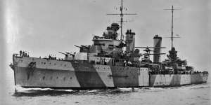 HMAS Sydney on which Able Seaman Thomas Welsby Clark served.