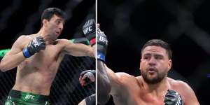 Aussies Erceg,Tuivasa suffer defeat at Perth’s UFC 305